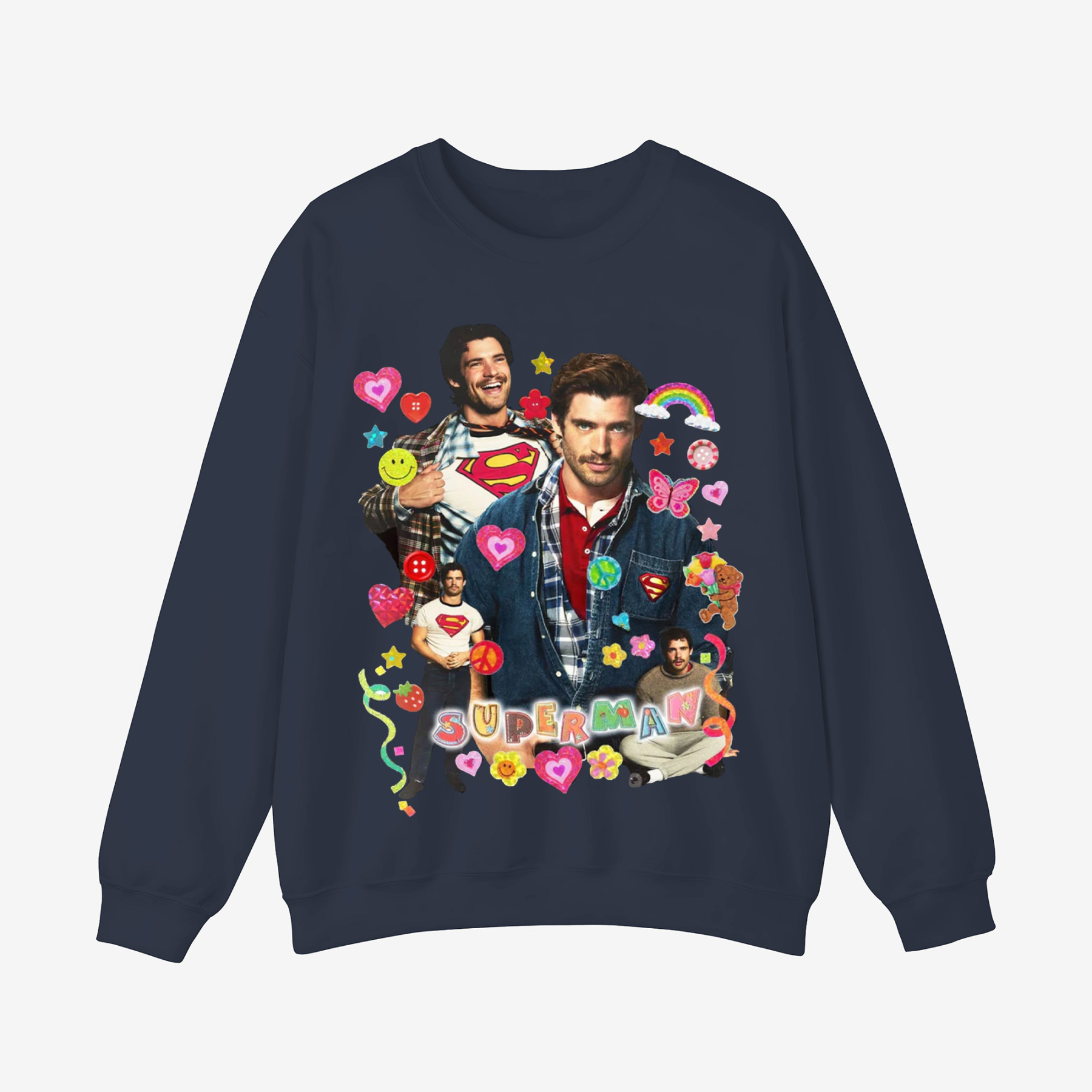 Super Collage Crewneck Sweatshirt
