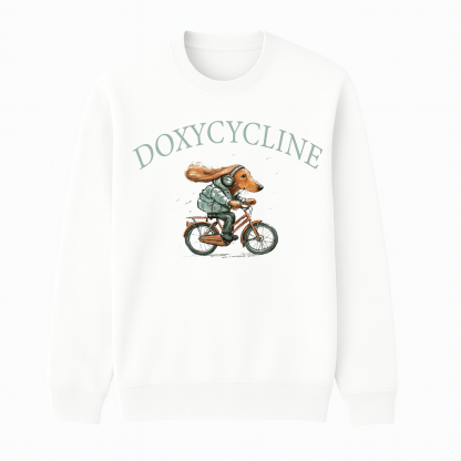 Doxycycline Dachshund Bicycle Unisex Shirt/Crewneck/Hoodie