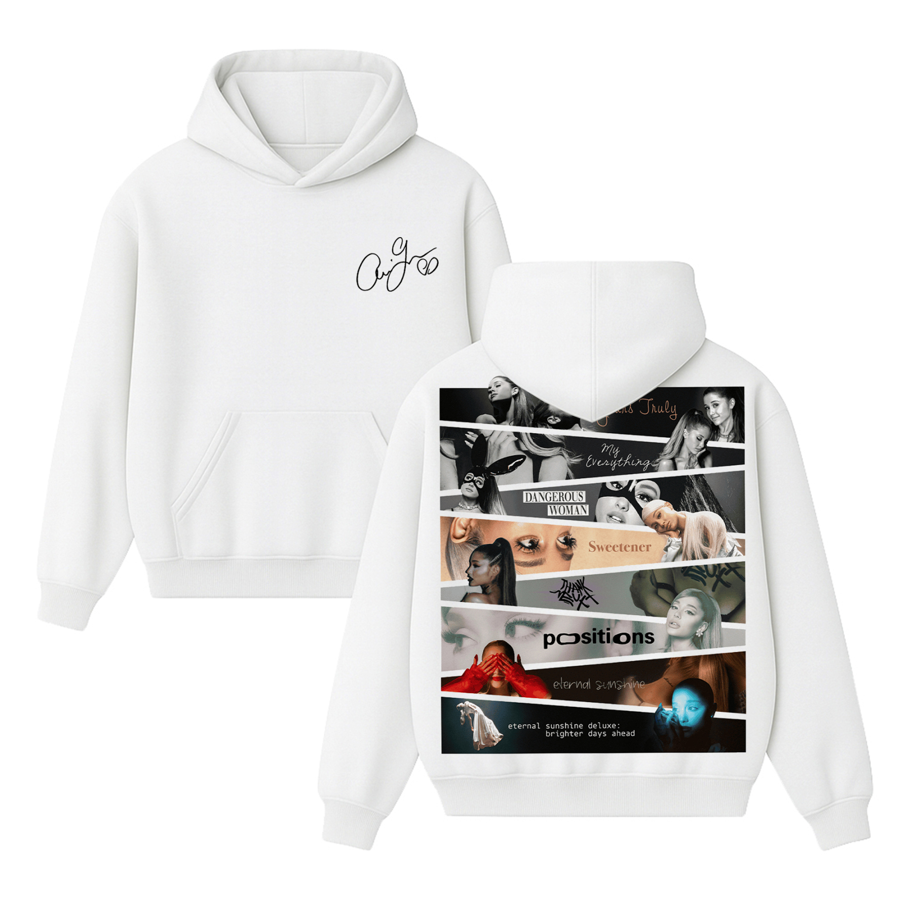 Ariana Grande Music Hoodie
