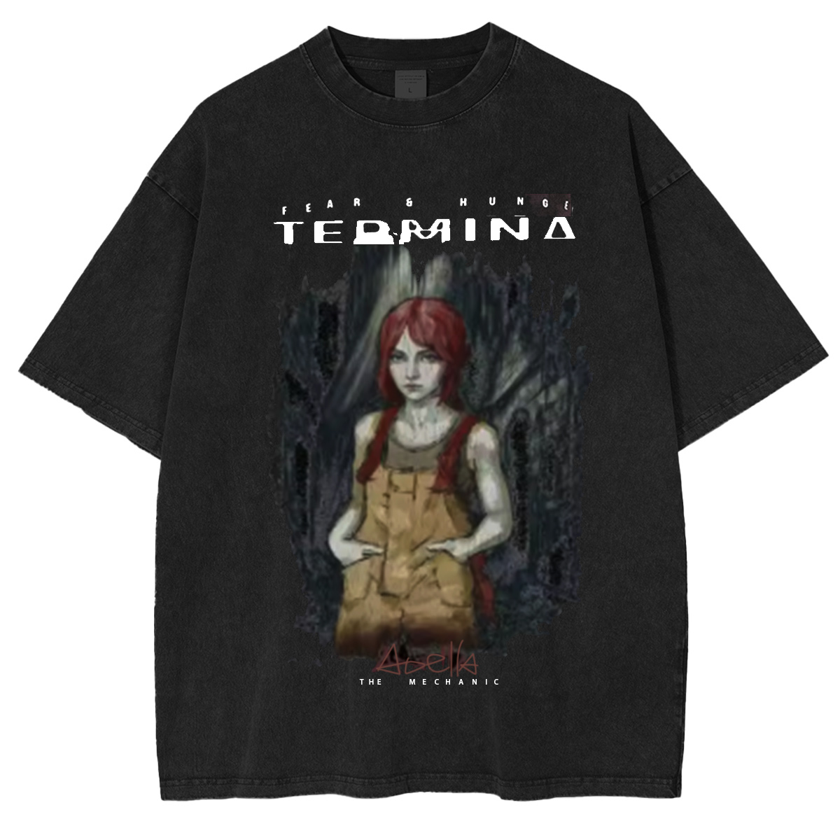 Men's Fear And Hunger 2 Termina Abella  Washed T-shirt/Crewneck/Hoodie