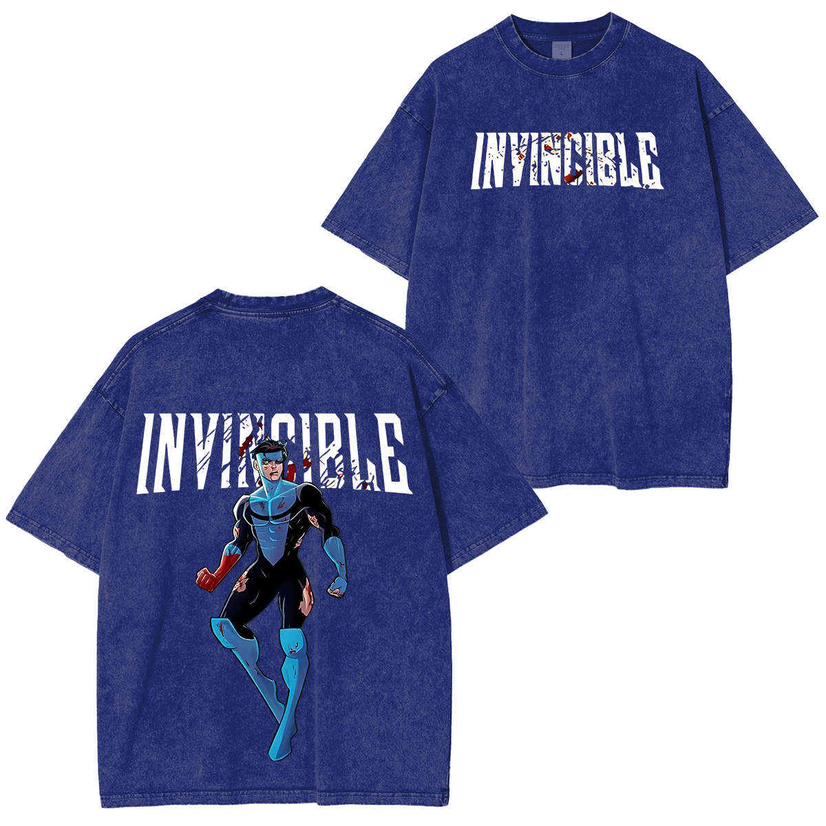 Invincible Mark Bloodied Washed T-shirt/Crewneck/Hoodie