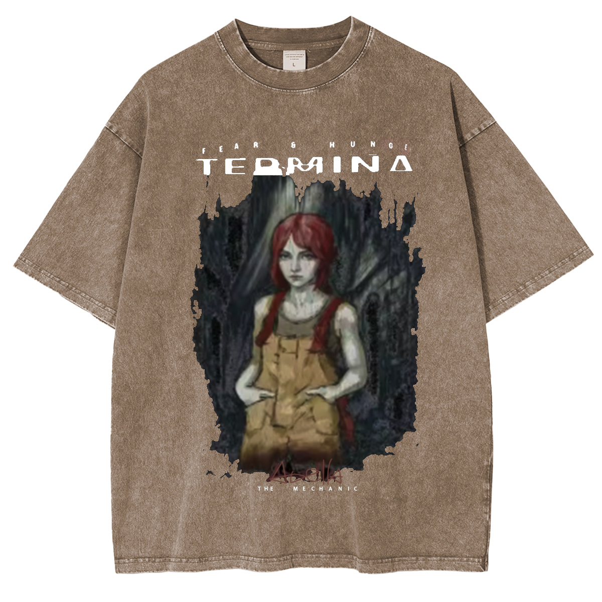 Men's Fear And Hunger 2 Termina Abella  Washed T-shirt/Crewneck/Hoodie