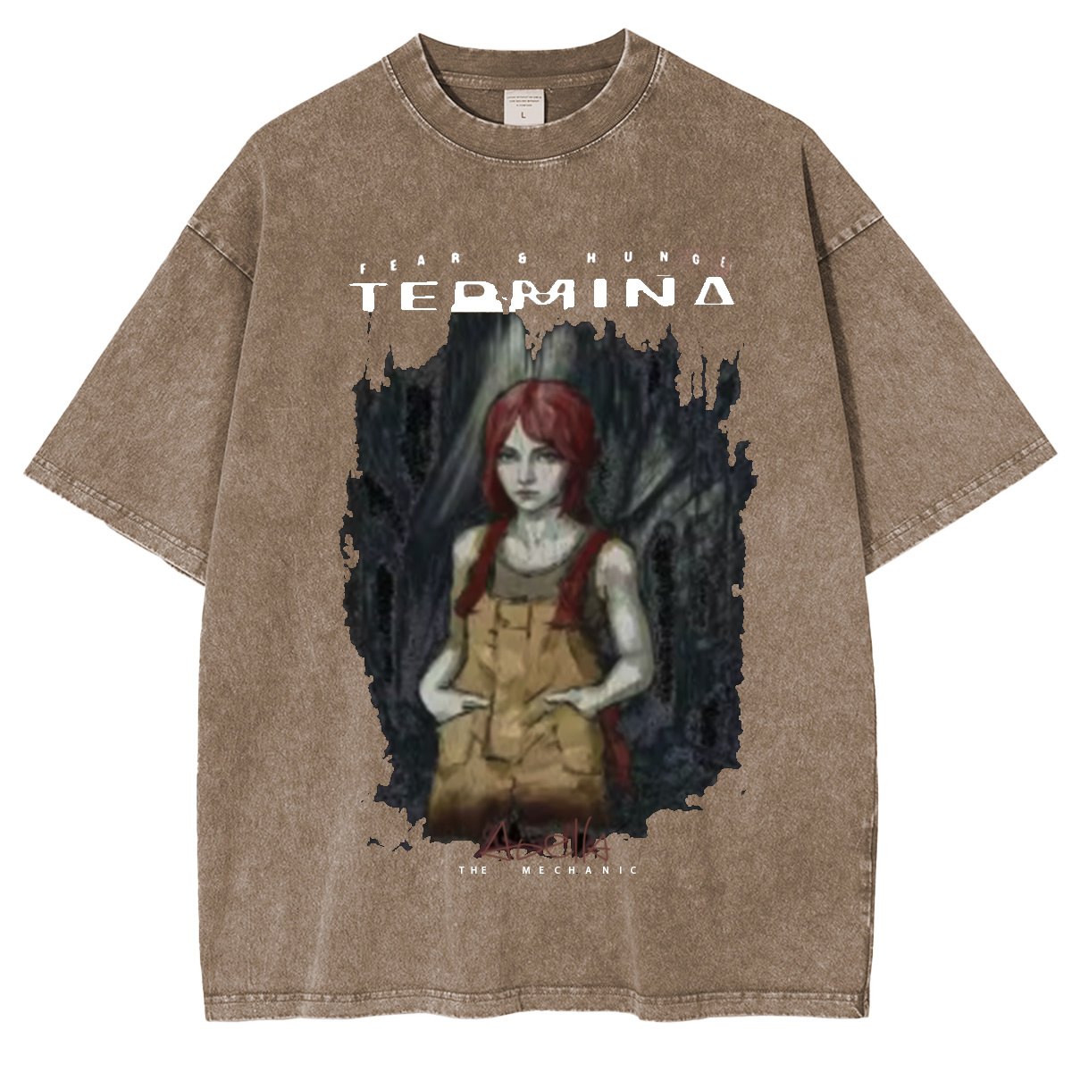 Men's Fear And Hunger 2 Termina Abella  Washed T-shirt/Crewneck/Hoodie