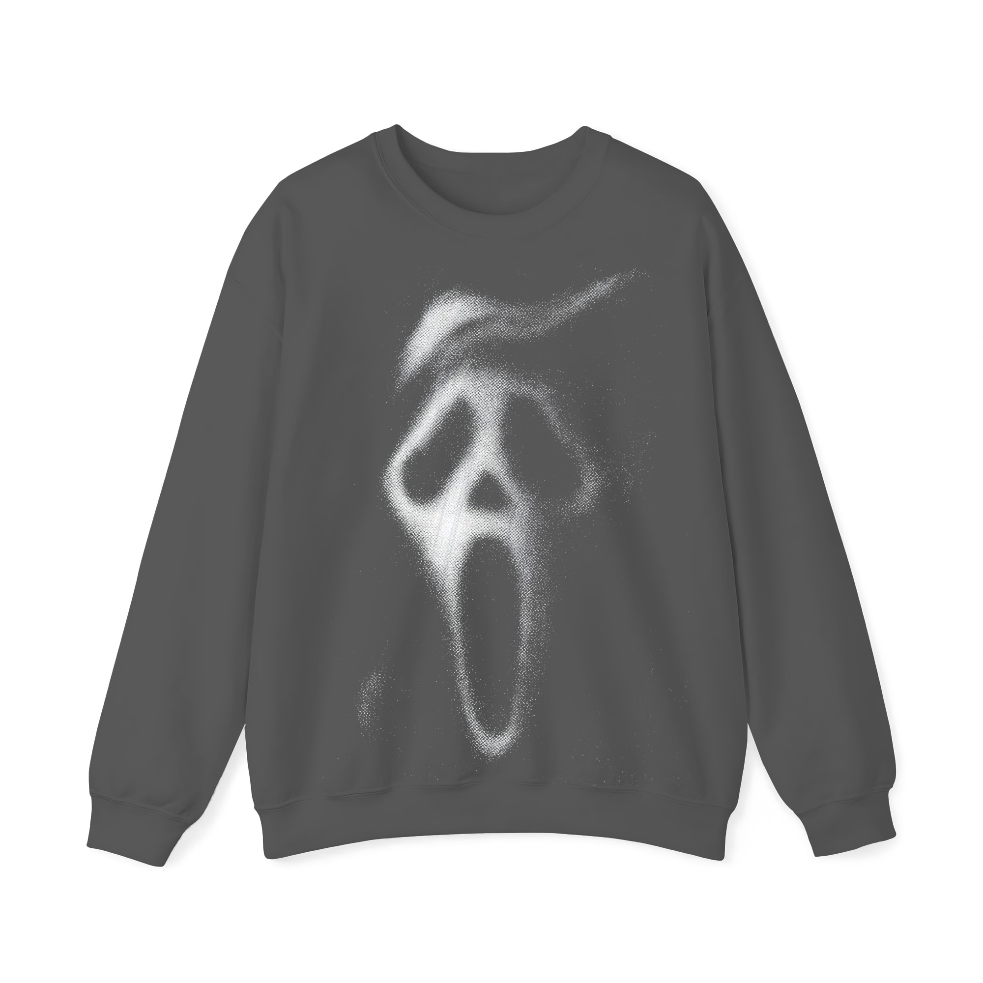 Faded ghost retro 90s graphic Crewneck Sweatshirt