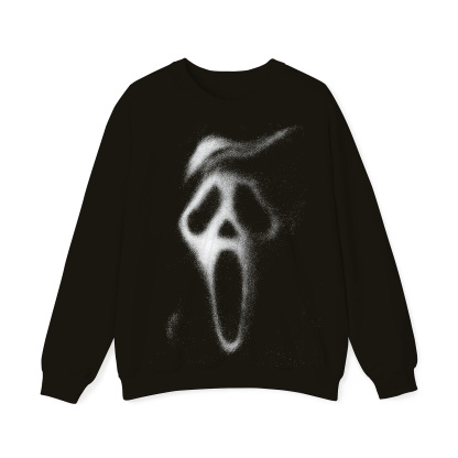 Faded ghost retro 90s graphic Crewneck Sweatshirt