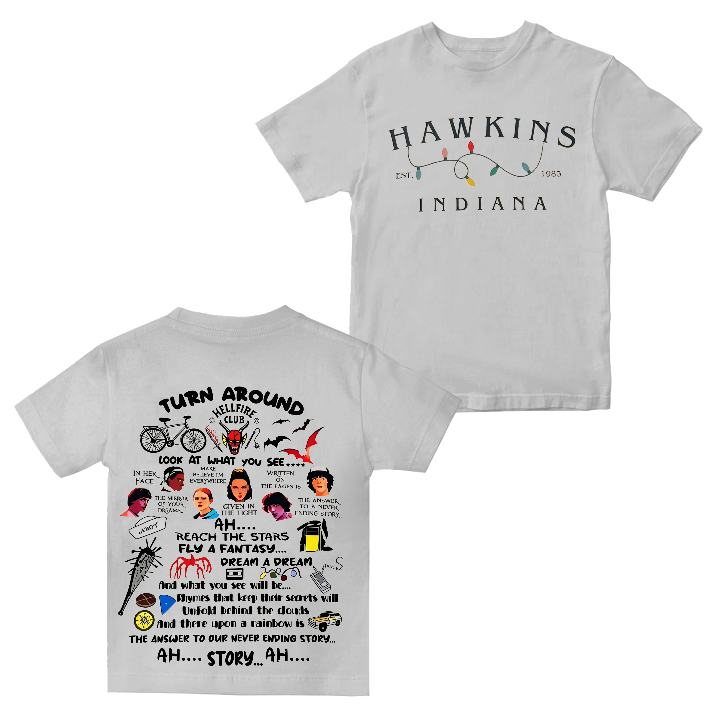 Stranger Things Unisex Shirt/Crewneck/Hoodie