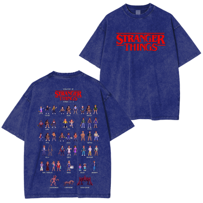 Stranger Things Unisex Washed T-shirt/Crewneck/Hoodie