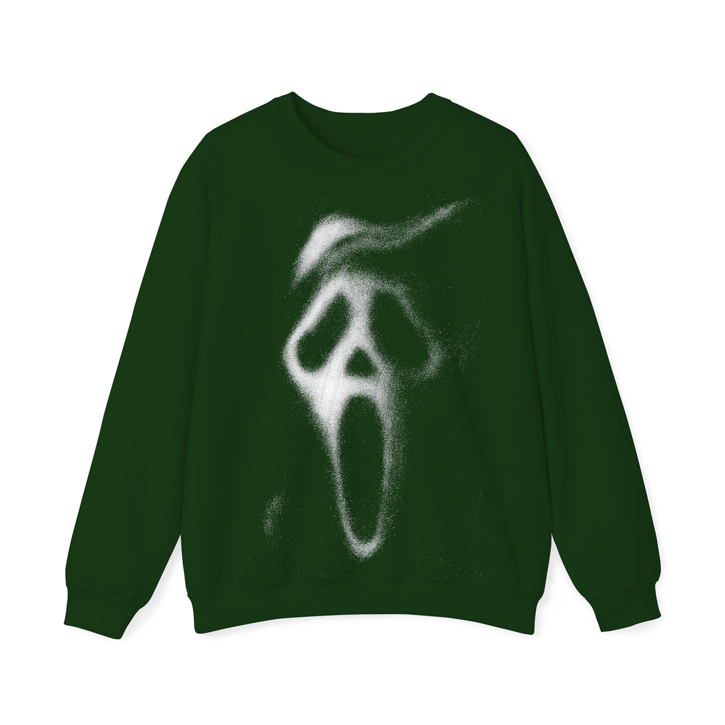 Faded ghost retro 90s graphic Crewneck Sweatshirt