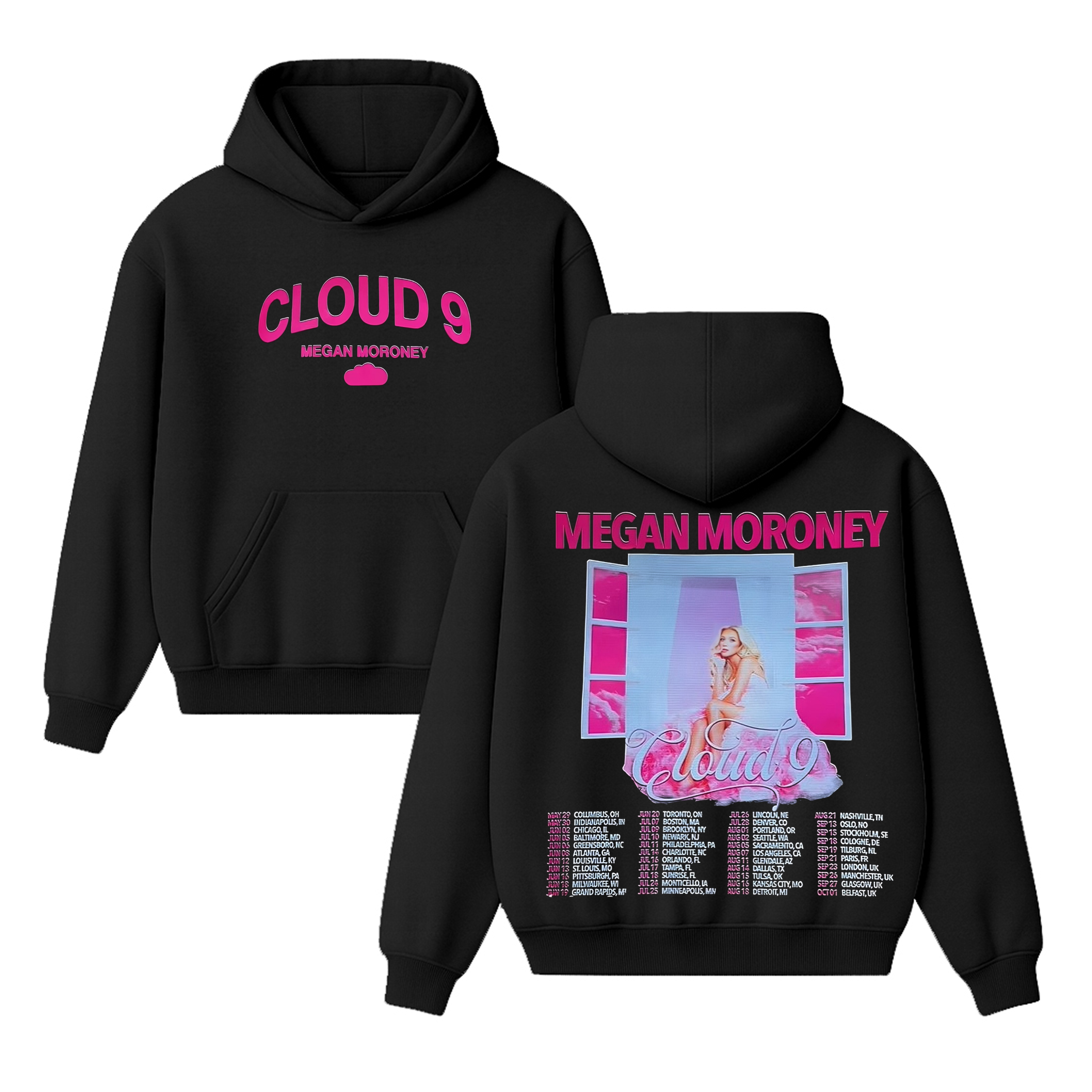 Megan Moroney Cloud 9 Unisex Shirt/Crewneck/Hoodie