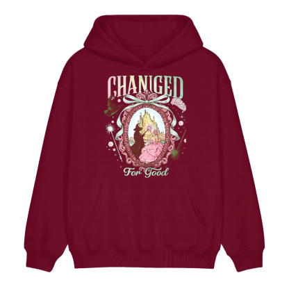Wicked Changed For Good Witch On Mirror Pink and Green Musical Shirt/Crewneck/Hoodie
