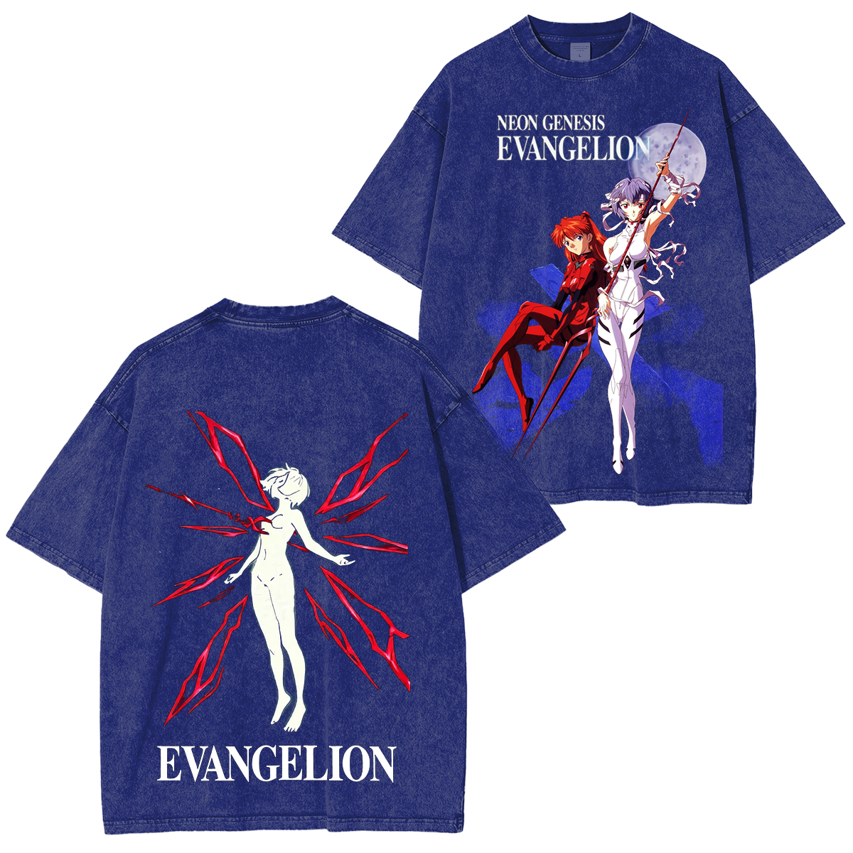 Neon Genesis Evangelion Unisex Washed T-shirt/Crewneck/Hoodie