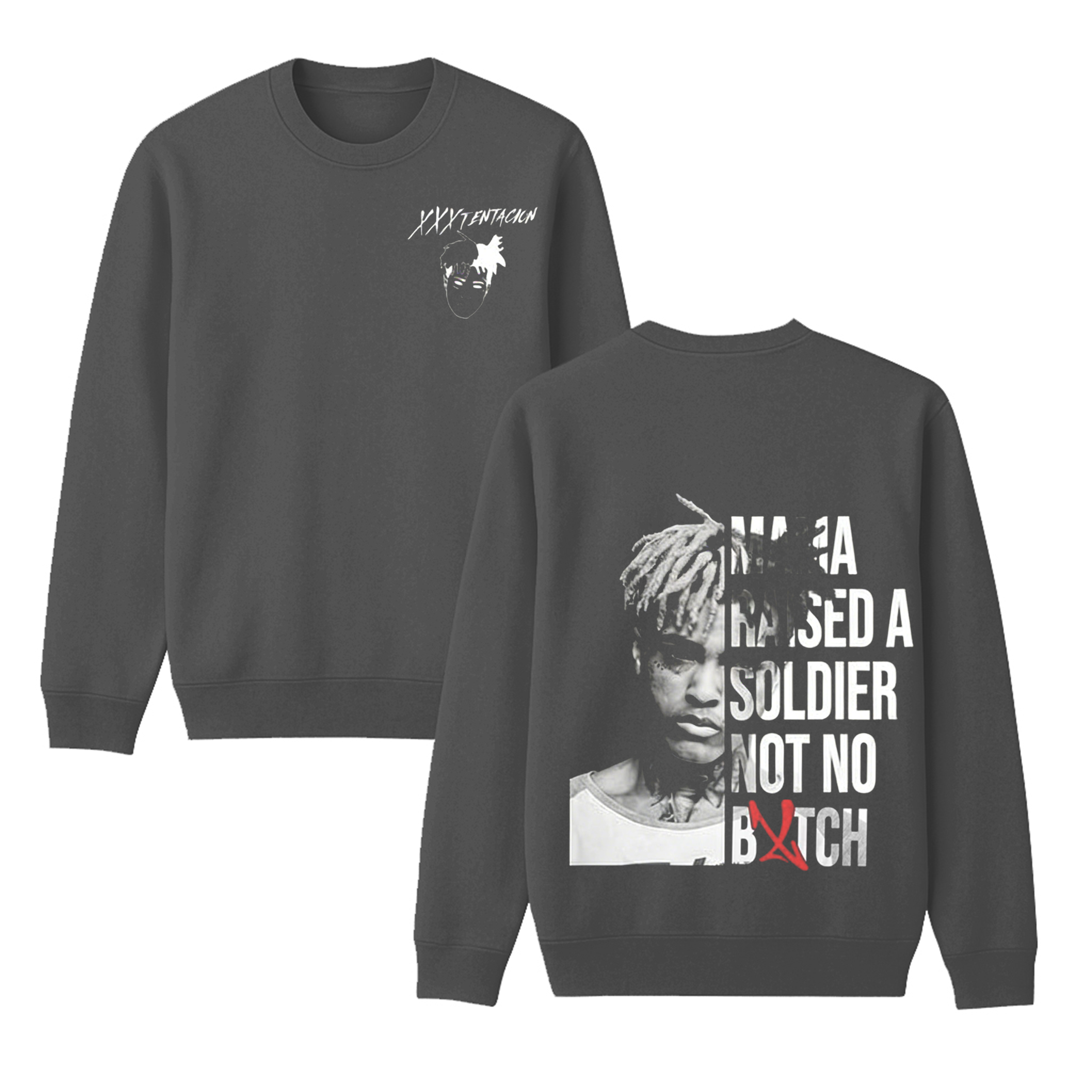 Vintage Rapper 2-Sided Graphic Unisex Shirt/Crewneck/Hoodie