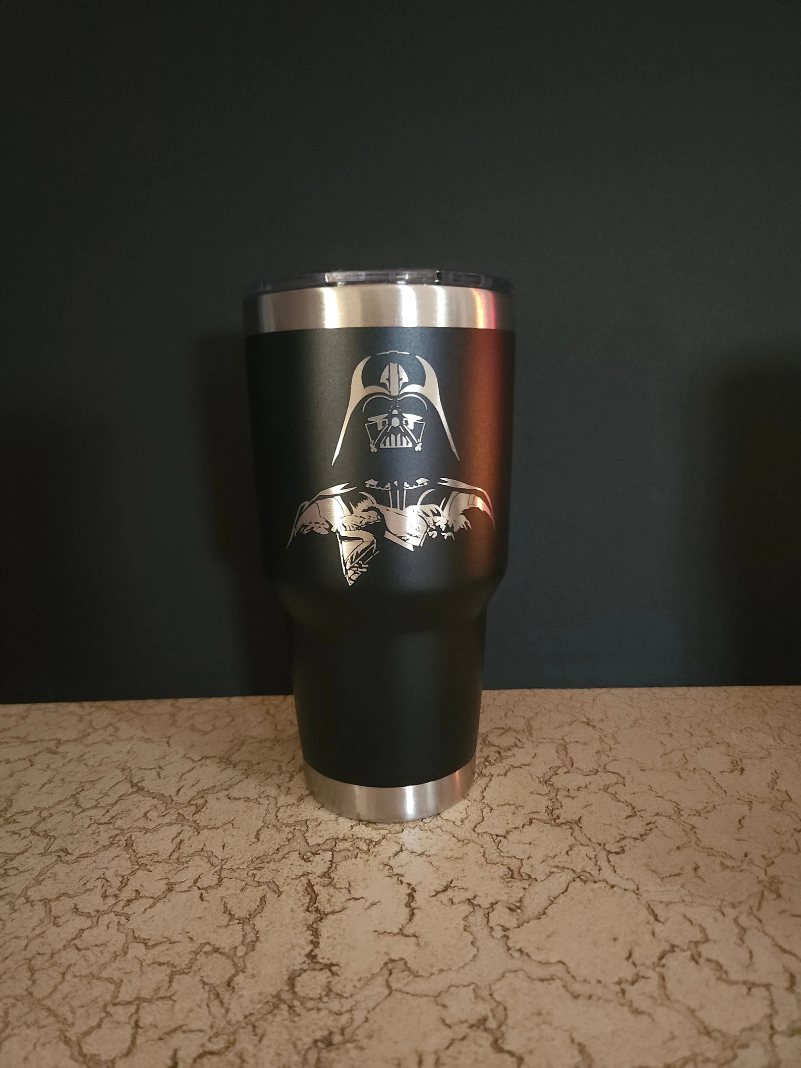 30oz Darth Vader Star Wars Stainless Steel Tumbler with Lid