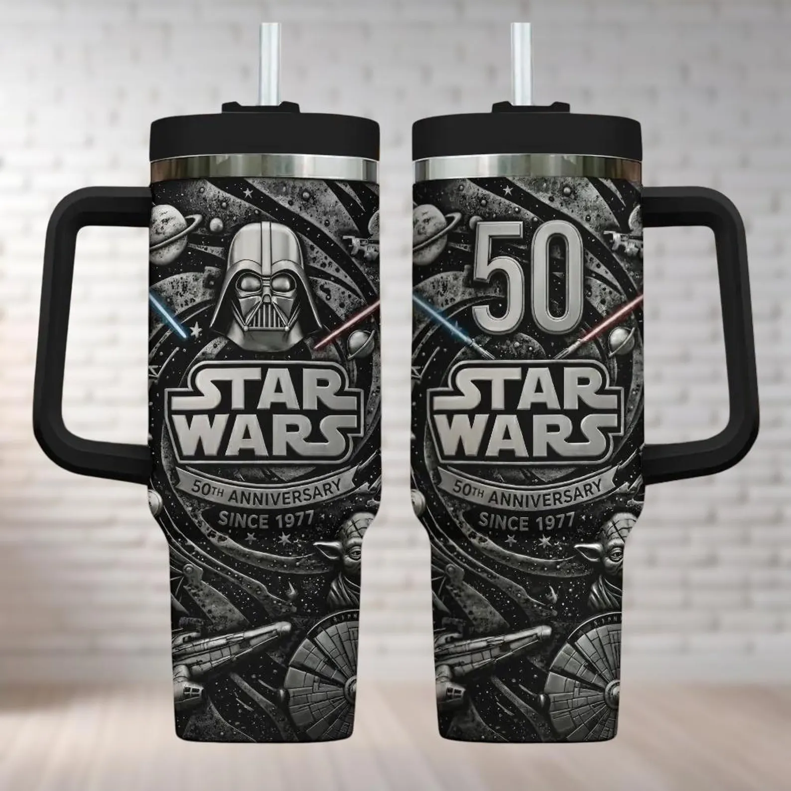 Star Wars 50Th Anniversary Tumbler 40 Oz