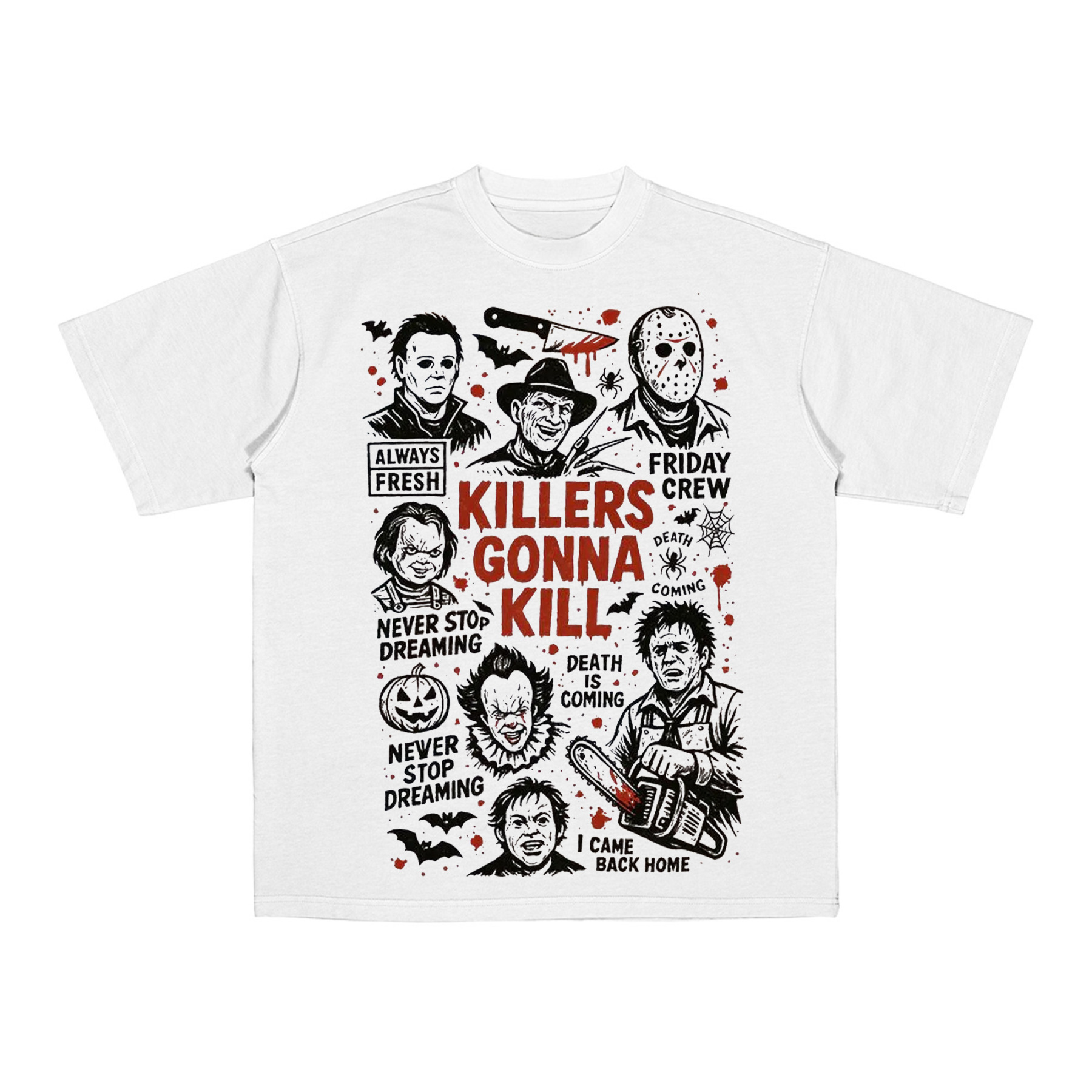 Killers Gonna Kill - Halloween T-Shirt