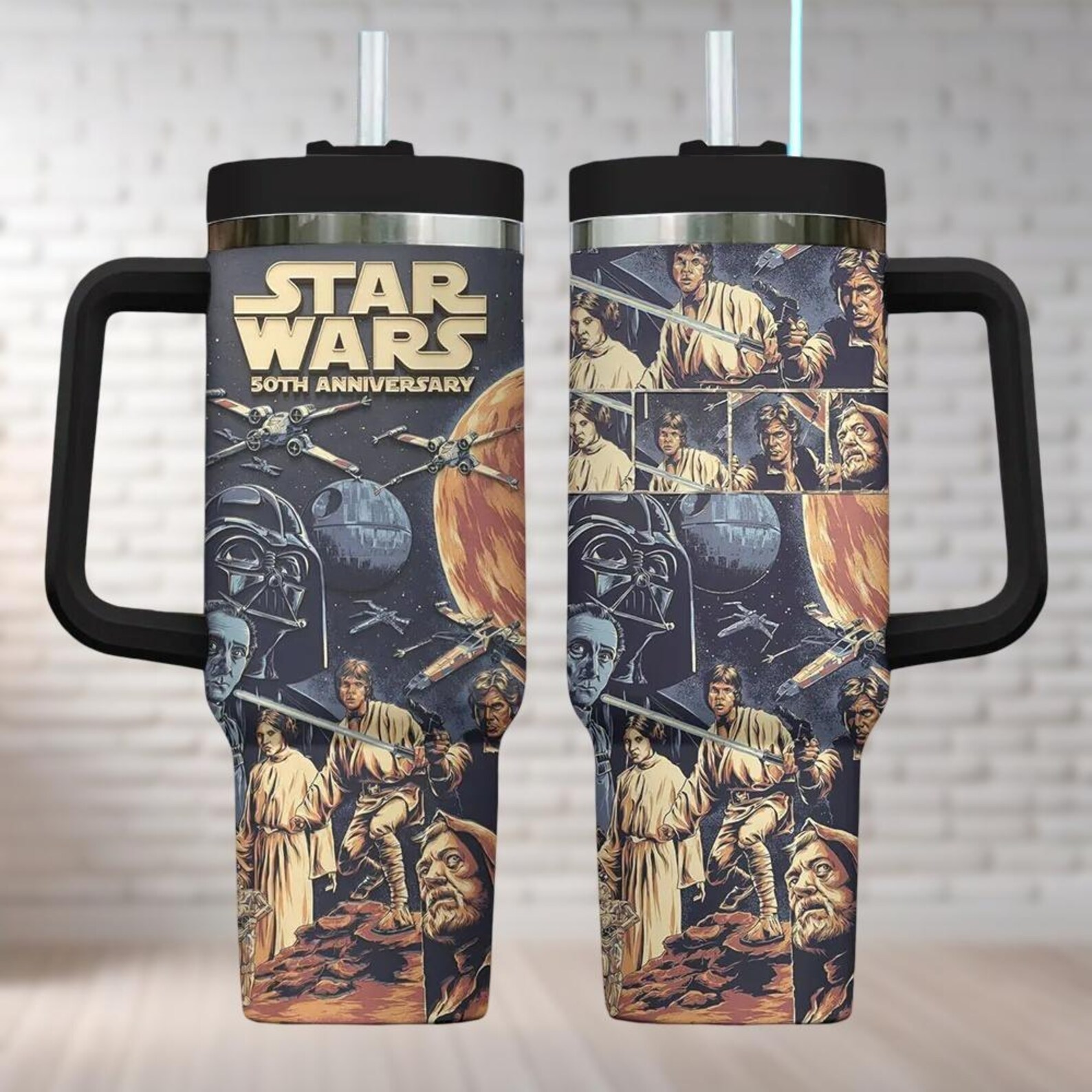 Star Wars 50Th Anniversary Tumbler 40 Oz