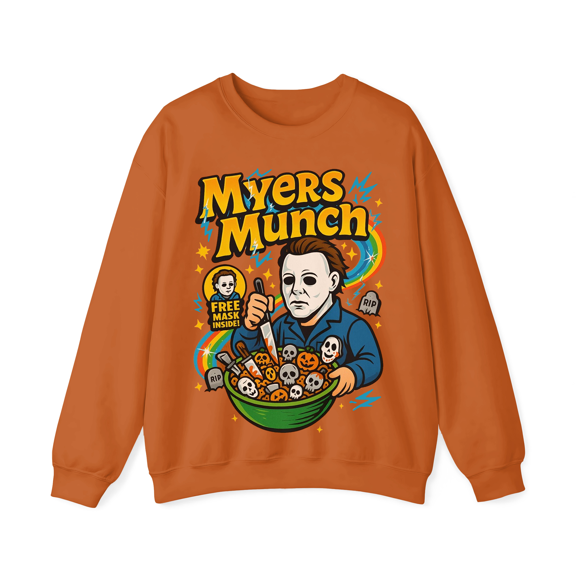 Halloween Myers Munch Crewneck Sweatshirt