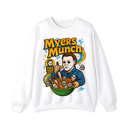 Halloween Myers Munch Crewneck Sweatshirt