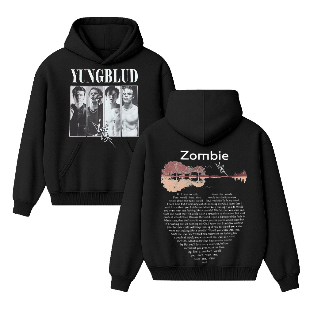 YungBlud Zombie Lyrics Shirt/Crewneck