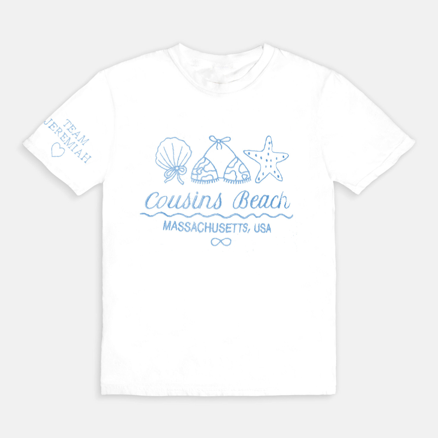 Cousins Beach Cozy Embroidered T-Shirt