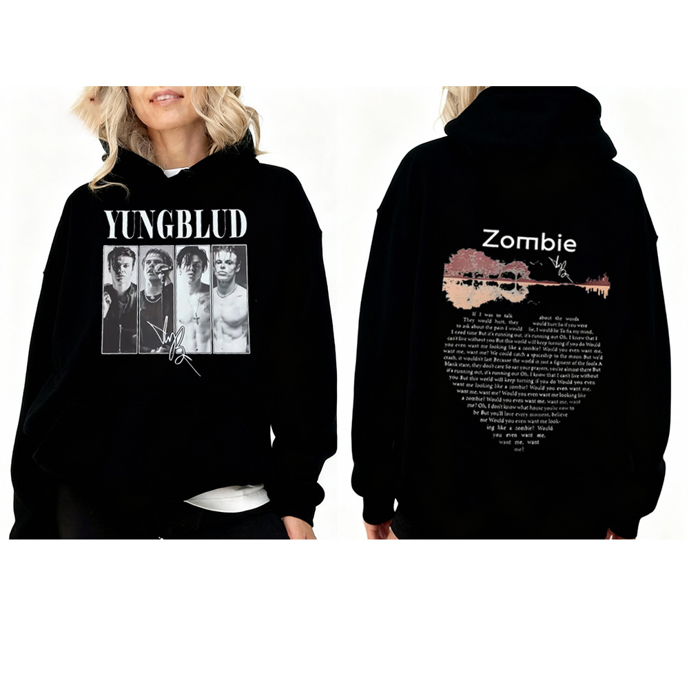YungBlud Zombie Lyrics  Shirt/Crewneck/Hoodie