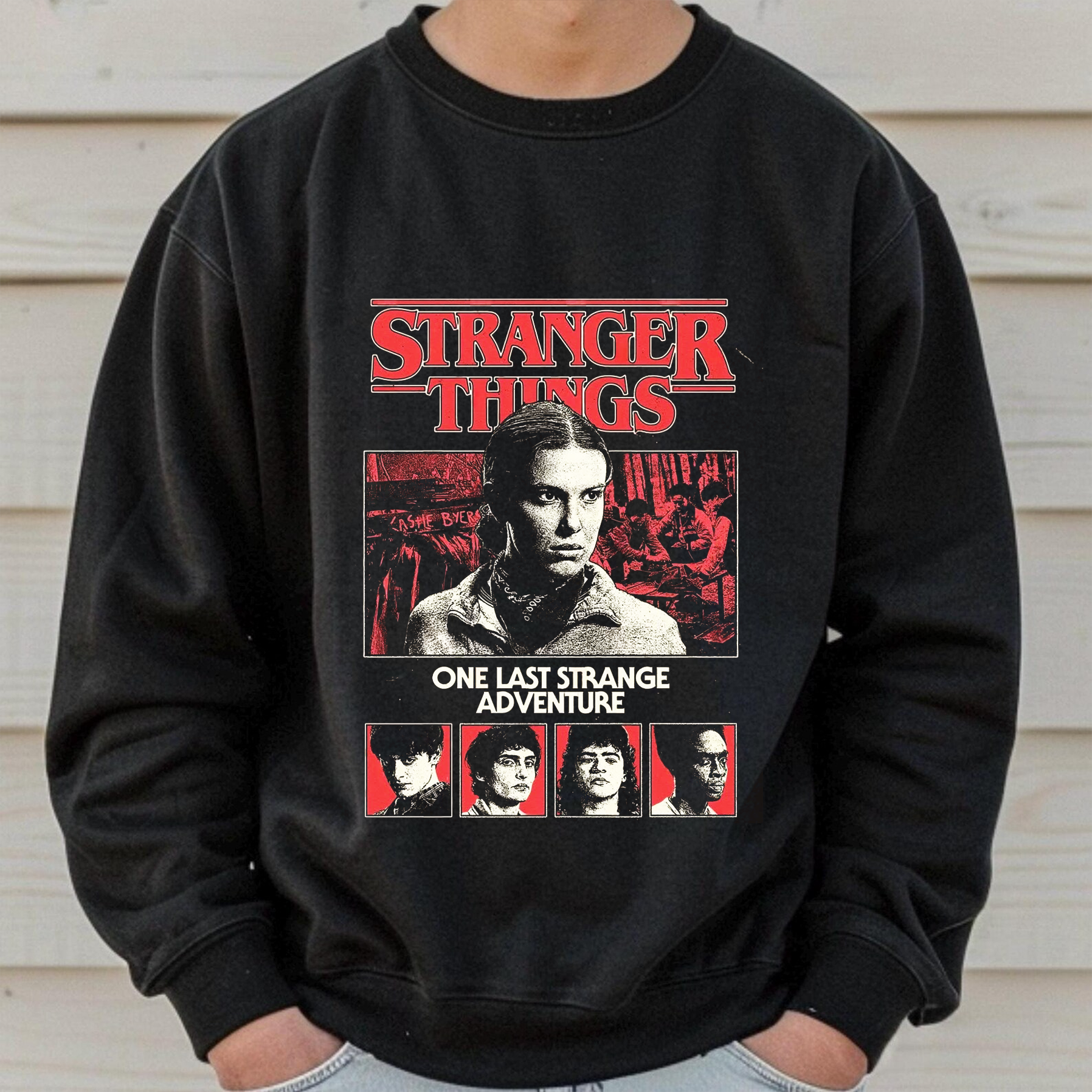 Stranger Things  Unisex Vintage Oversized T-shirt/Crewneck/Hoodie