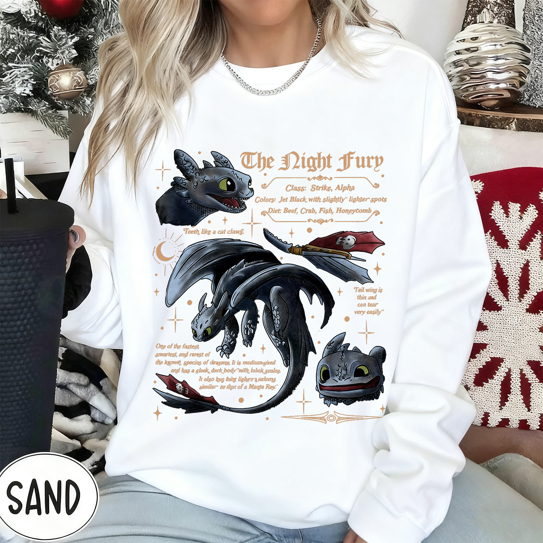 Toothless Crewneck Sweatshirt