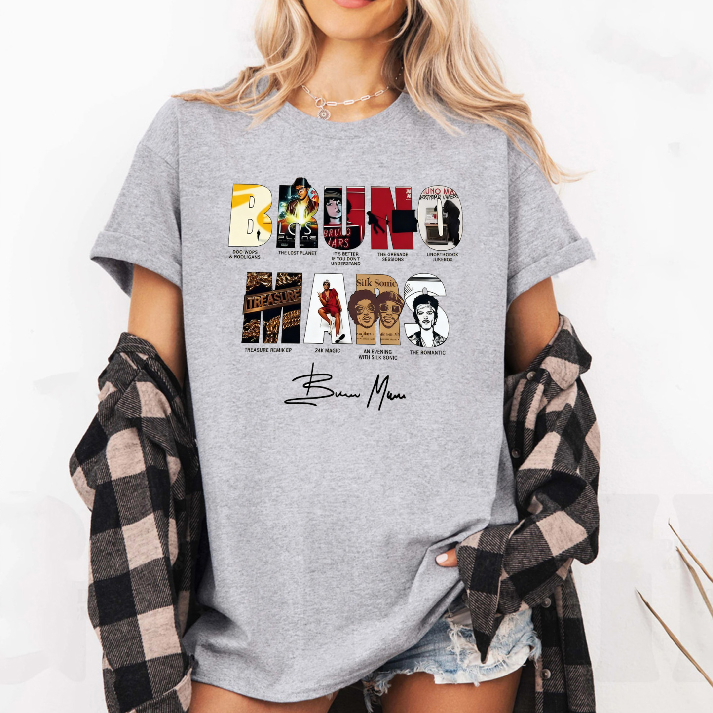 Bruno Mars album series Unisex Shirt/Crewneck/Hoodie