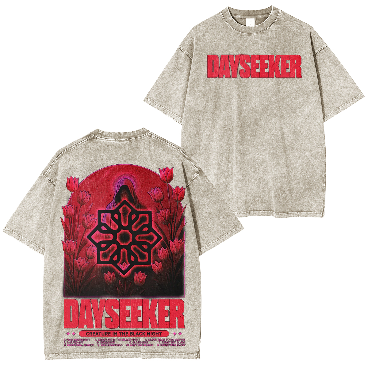 Dayseeker Band Vintage Washed T-shirt/Crewneck/Hoodie