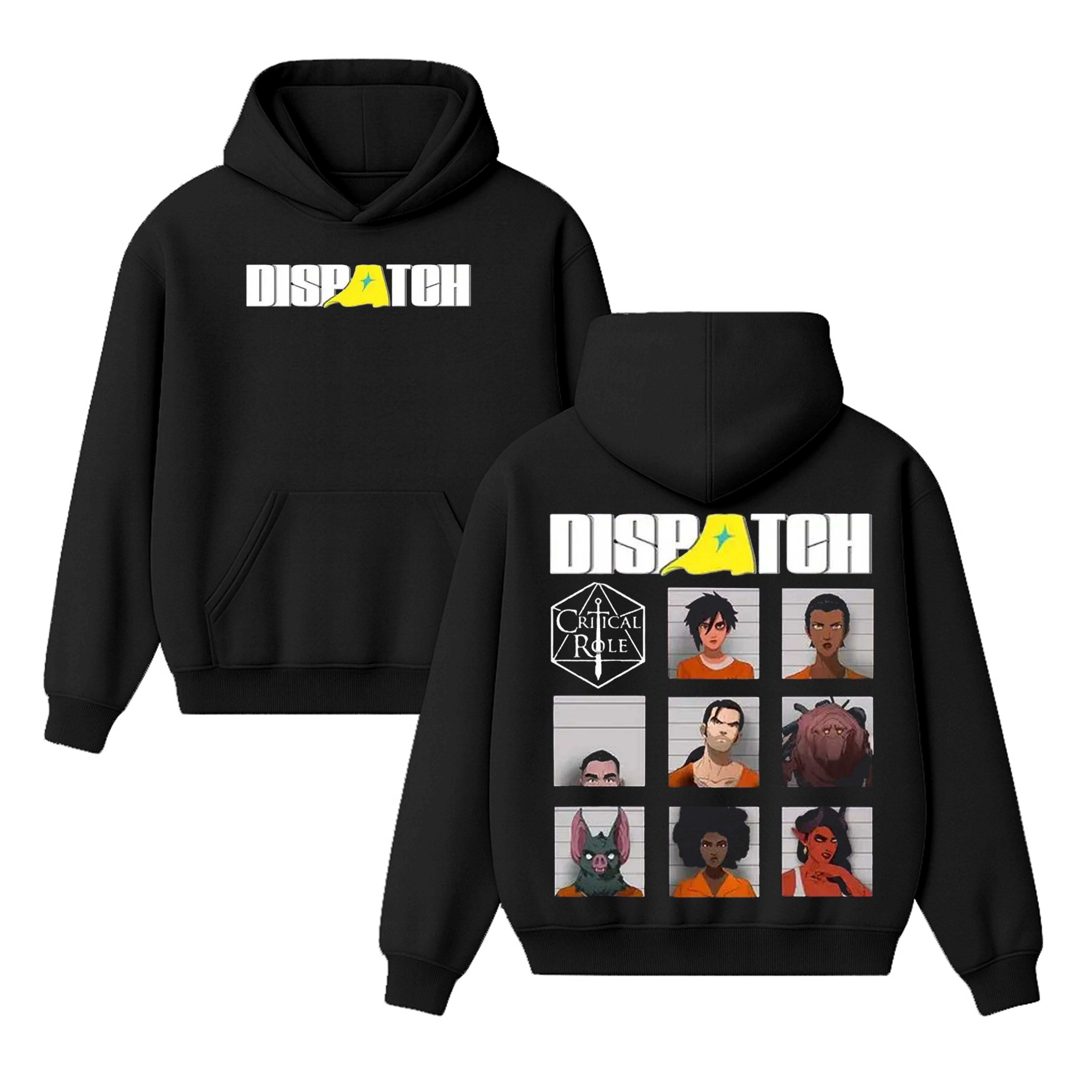 Dispatch Game Character Double Sides  Unisex Shirt/Crewneck/Hoodie