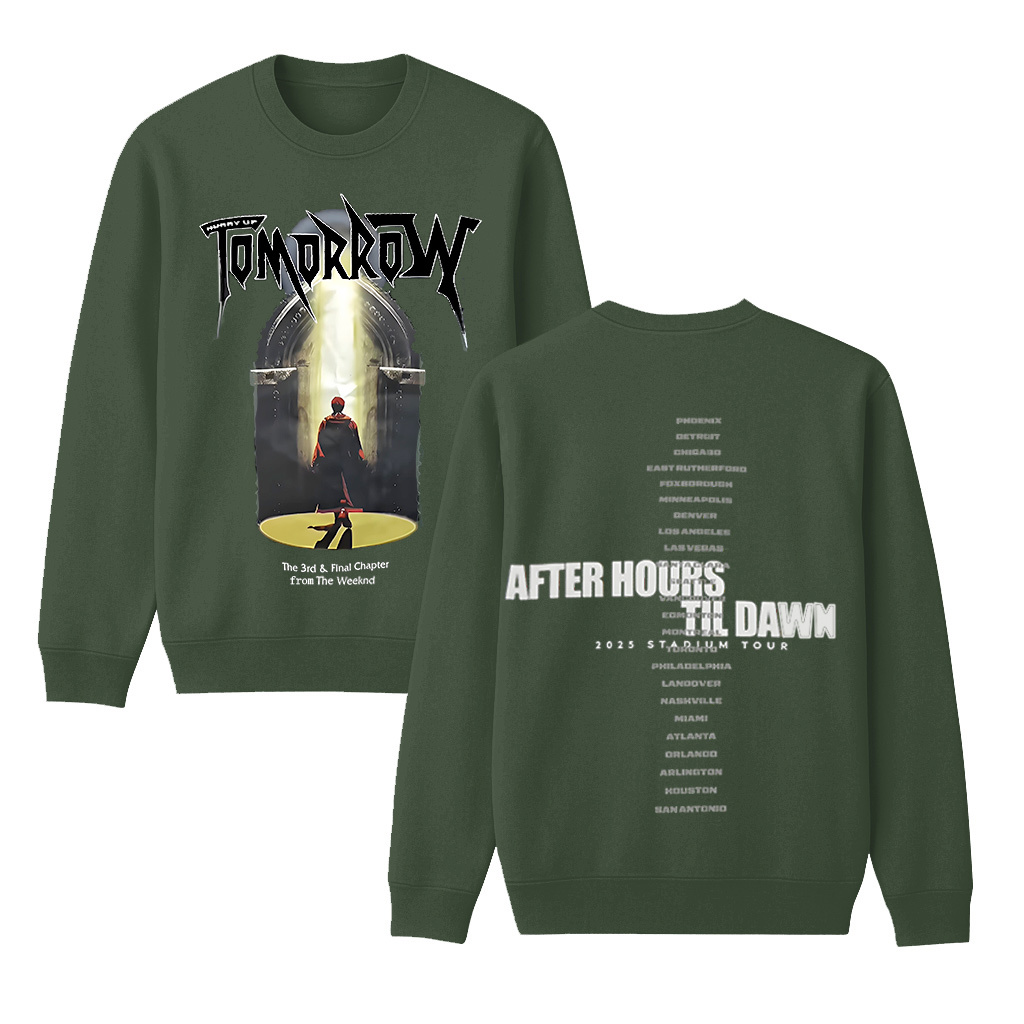 Hurry Up Tomorrow Album Shirt/Crewneck/Hoodie
