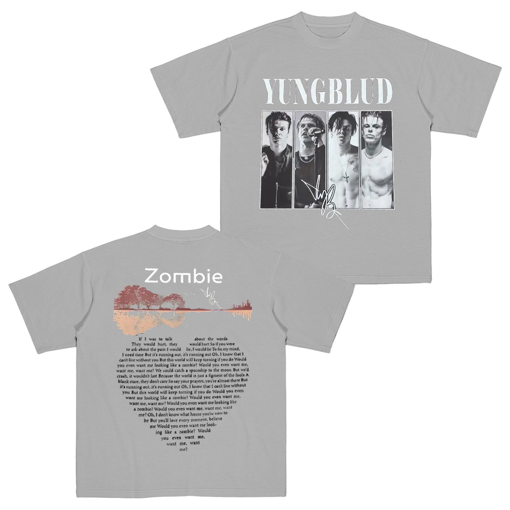 YungBlud Zombie Lyrics  Shirt/Crewneck/Hoodie