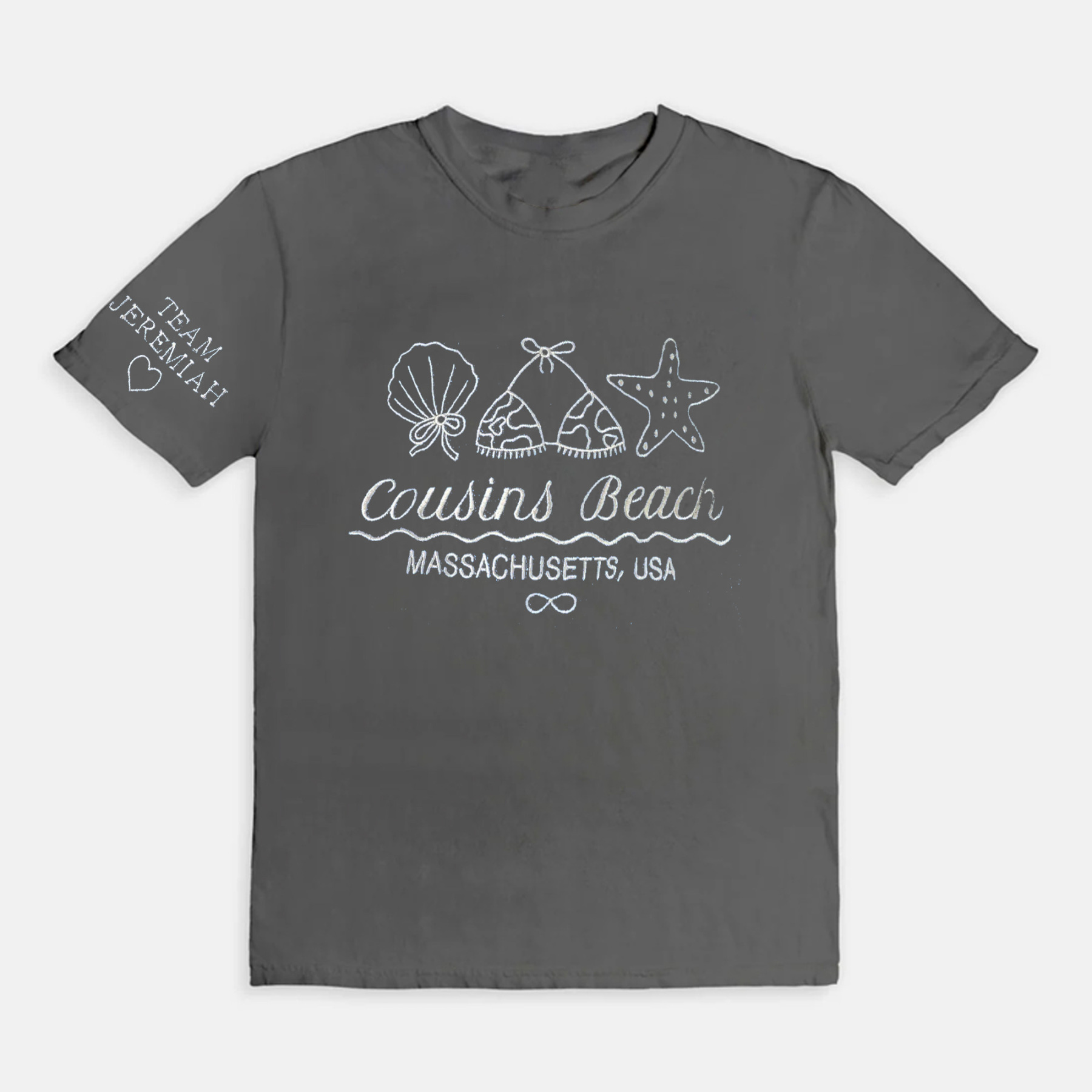 Cousins Beach Cozy Embroidered T-Shirt