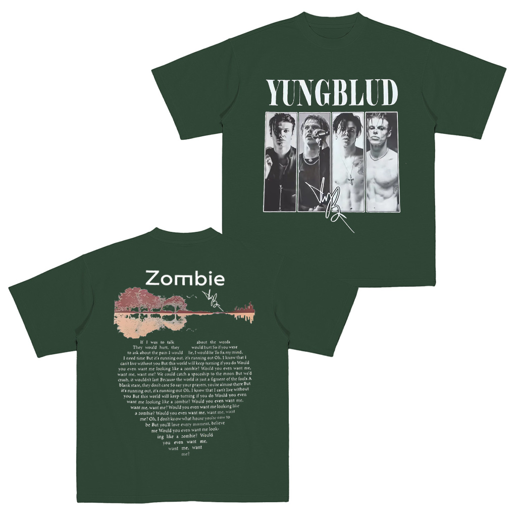 YungBlud Zombie Lyrics  Shirt/Crewneck/Hoodie