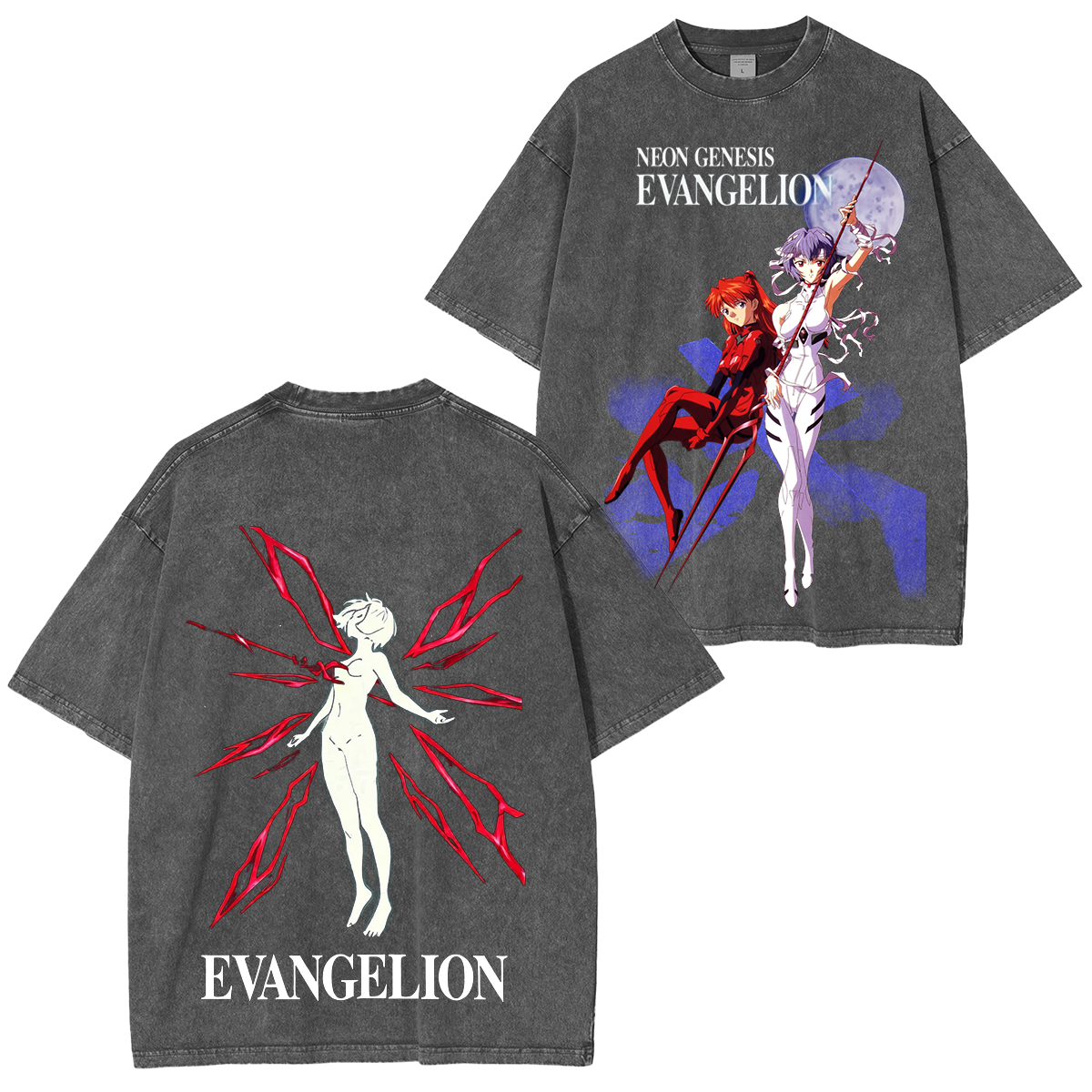 Neon Genesis Evangelion Unisex Washed T-shirt/Crewneck/Hoodie
