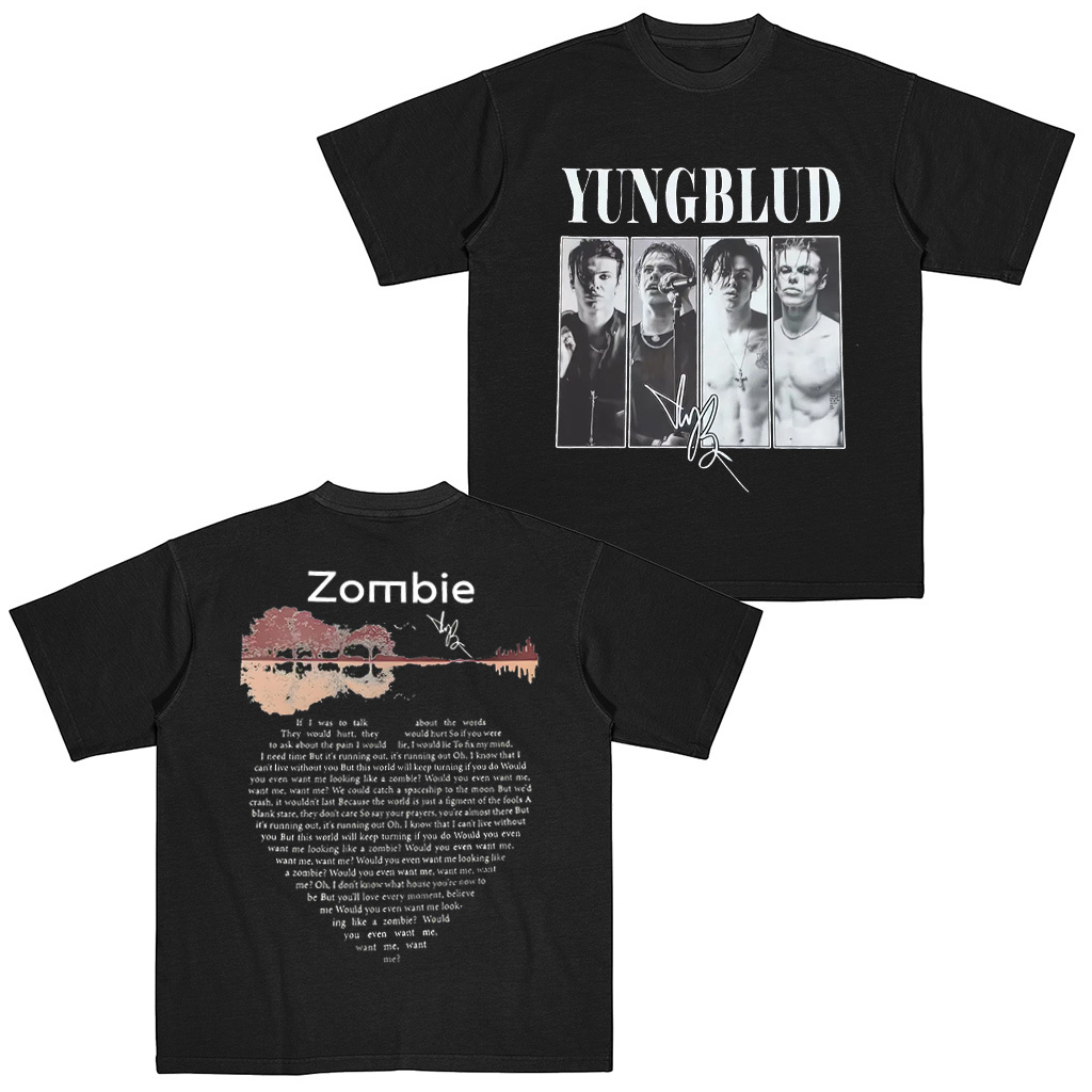 YungBlud Zombie Lyrics  Shirt/Crewneck/Hoodie