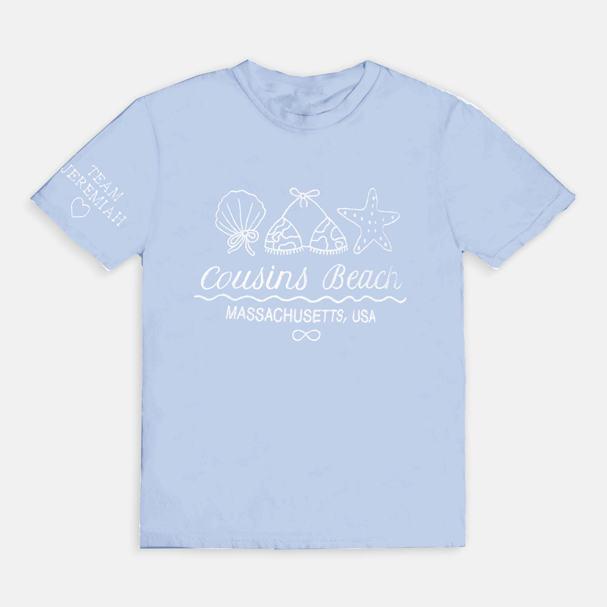 Cousins Beach Cozy Embroidered T-Shirt