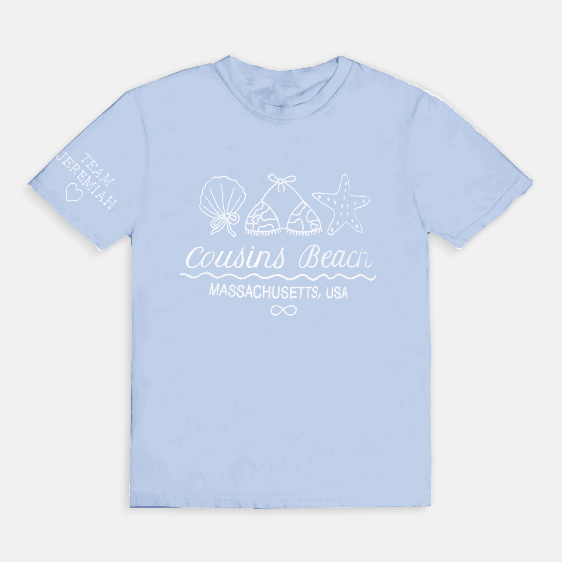 Cousins Beach Cozy Embroidered T-Shirt