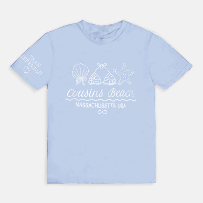Cousins Beach Cozy Embroidered T-Shirt