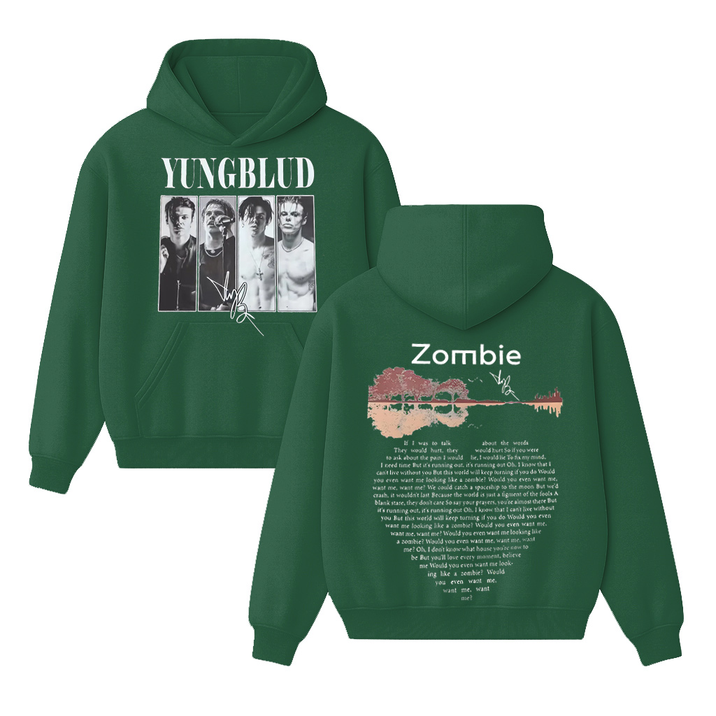 YungBlud Zombie Lyrics  Shirt/Crewneck/Hoodie