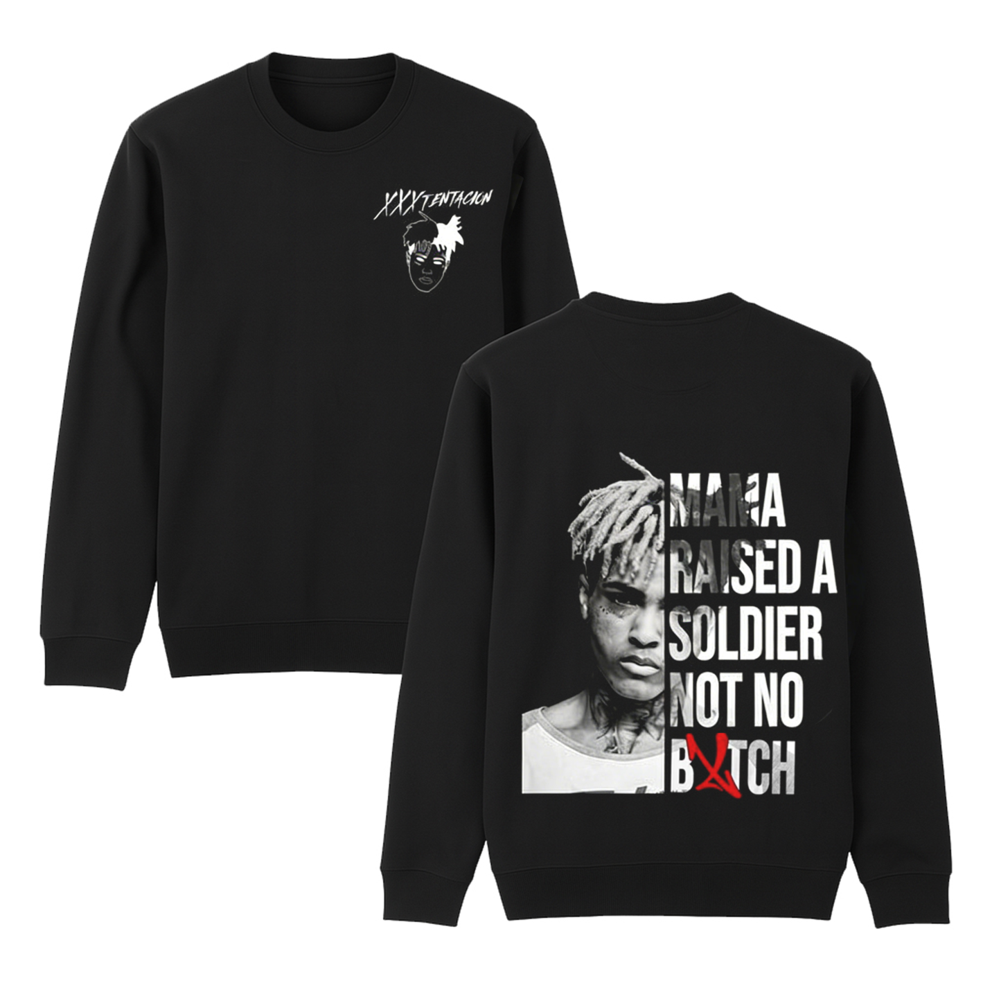 Vintage Rapper 2-Sided Graphic Unisex Shirt/Crewneck/Hoodie