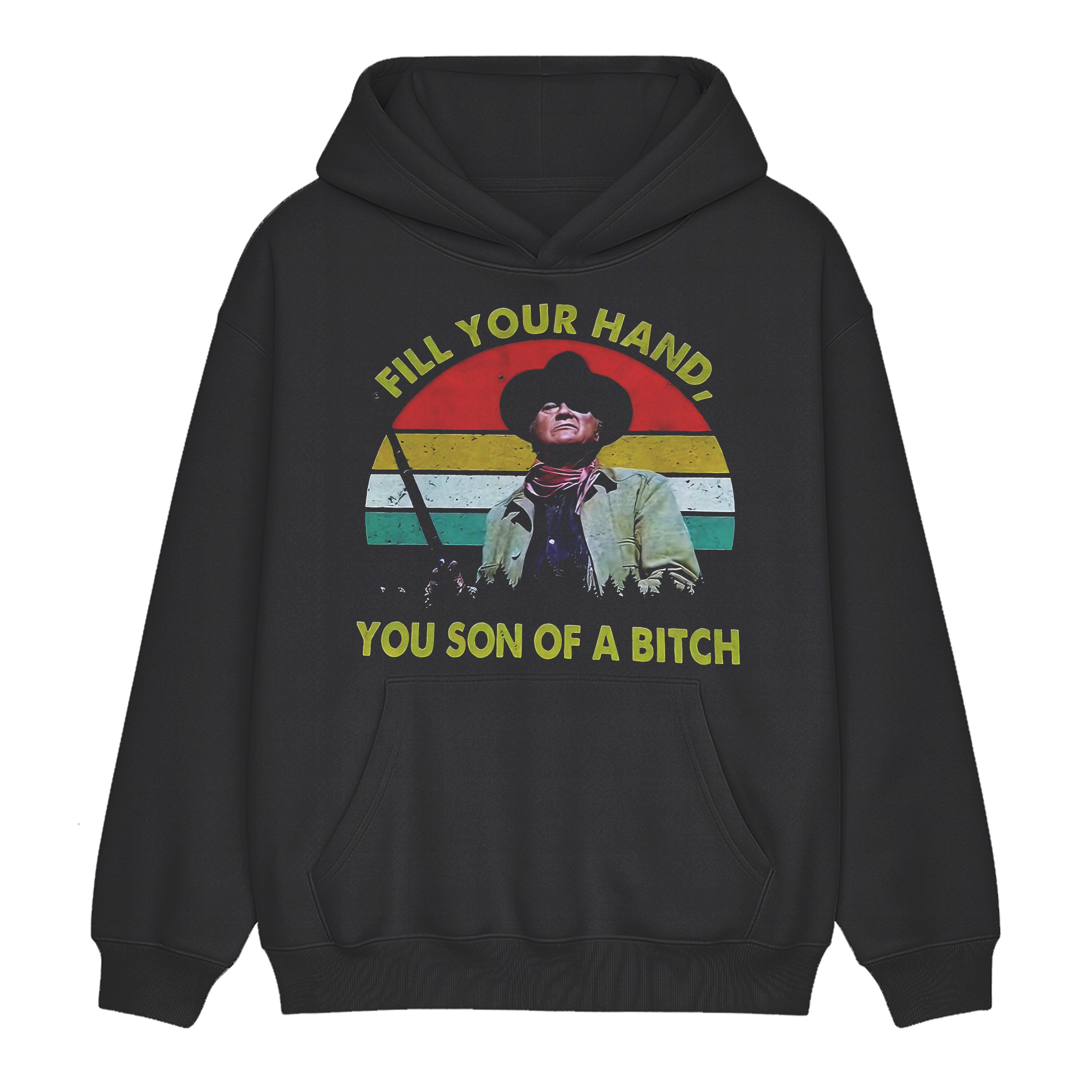 John Wayne Vintage Movie Poster  Unisex Shirt/Crewneck/Hoodie