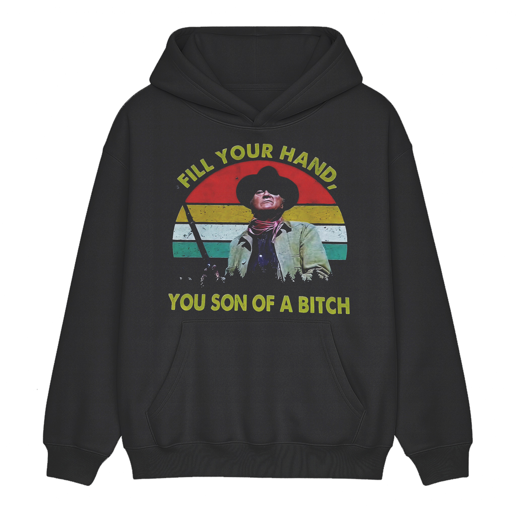 John Wayne Vintage Movie Poster  Unisex Shirt/Crewneck/Hoodie