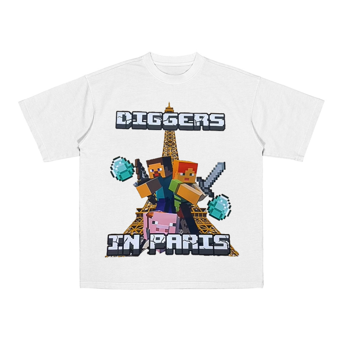 Minecraft Prints T-Shirt