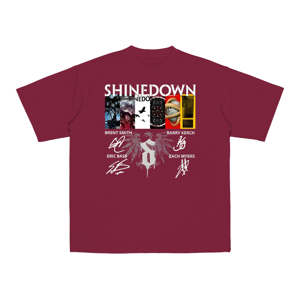 Shinedown Band Signatures Graphic Shirt/Crewneck/Hoodie