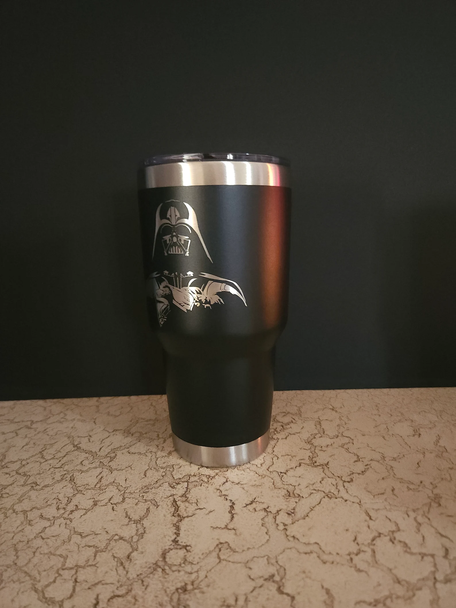 30oz Darth Vader Star Wars Stainless Steel Tumbler with Lid
