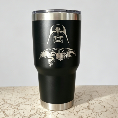 30oz Darth Vader Star Wars Stainless Steel Tumbler with Lid