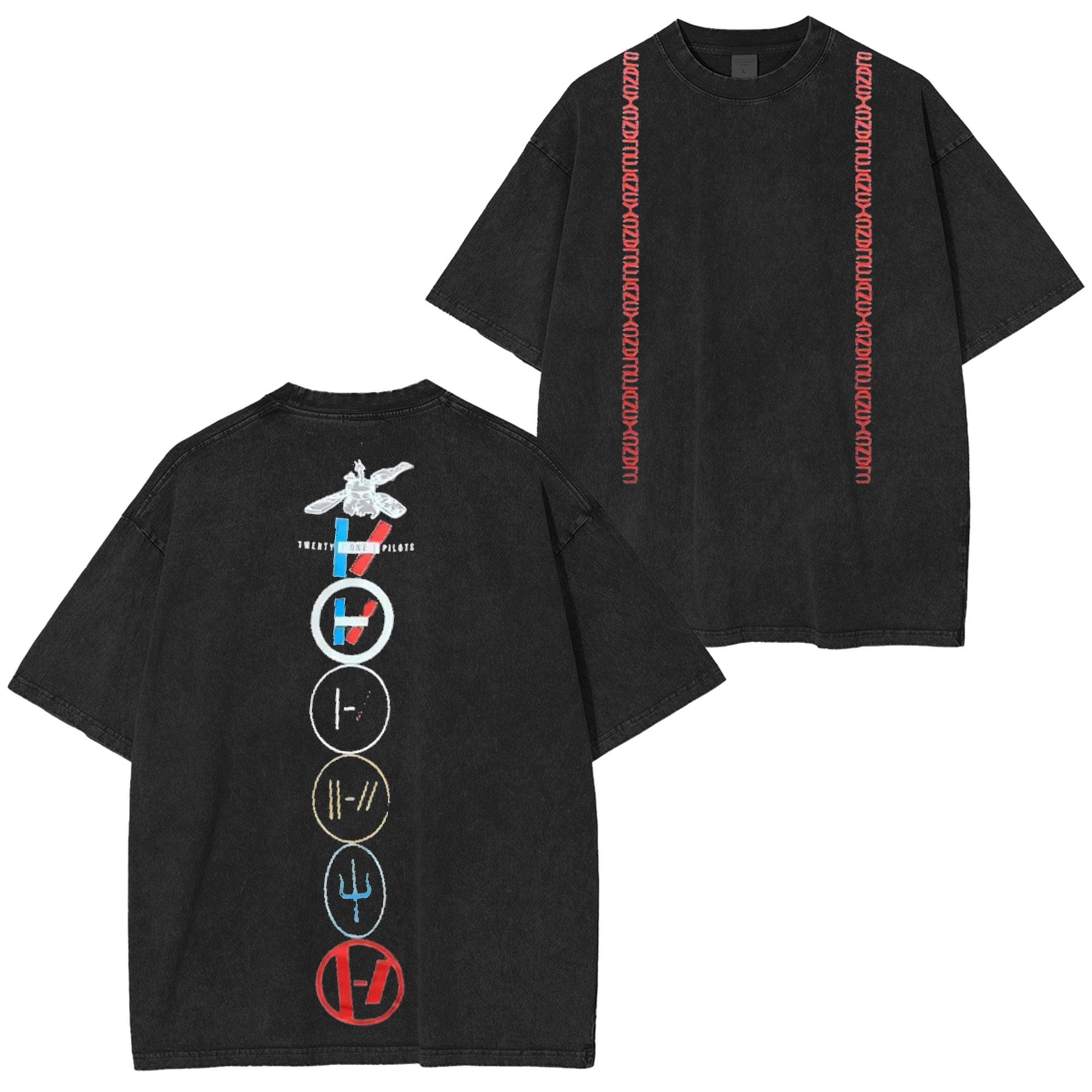 Twenty One Pilots Washed T-Shirt