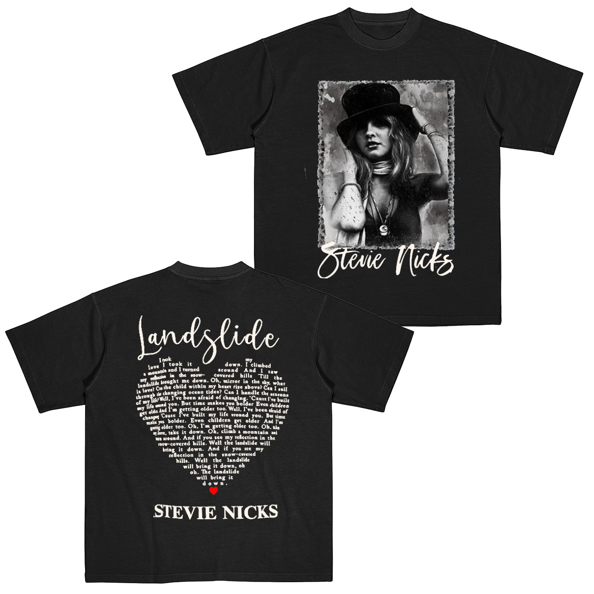 I've been afraid of changing Stevie Nicks Landslide T-Shirt