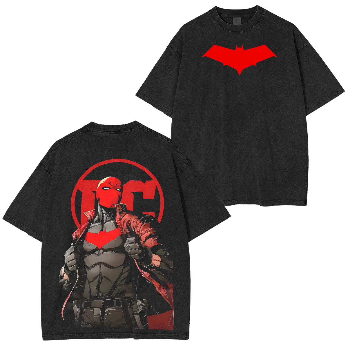 Red Hood Washed T-shirt/Crewneck/Hoodie